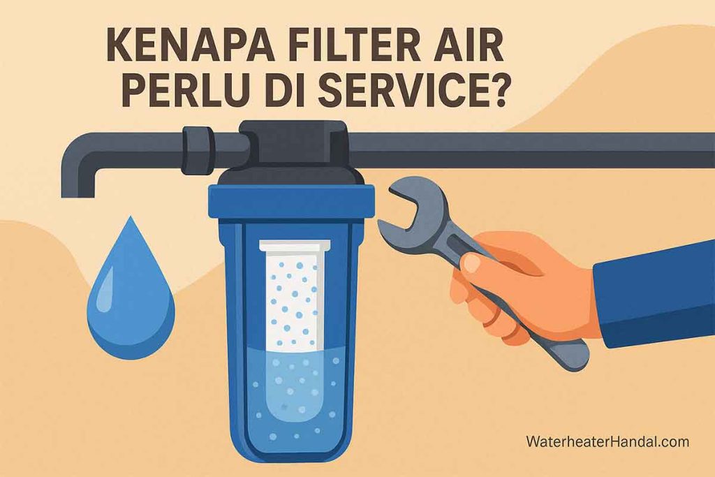 Kenapa filter air perlu di service