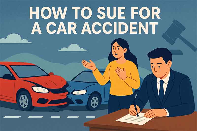 how to sue for car accident