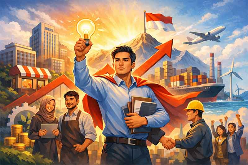 sebutkan manfaat adanya wirausaha yang tangguh dan ulet