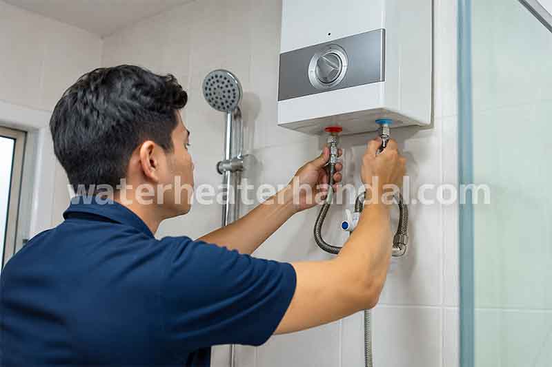 keamanan menggunakan water heater listrik