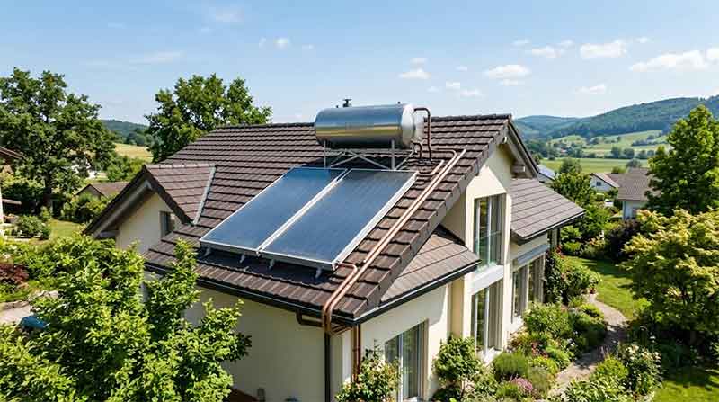 berapa lama air panas solar water heater bertahan